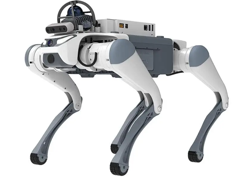 DEEP Robotics Lite 3 LiDAR quadruped robot with autonomous navigation and SLAM mapping capabilities for AI research
