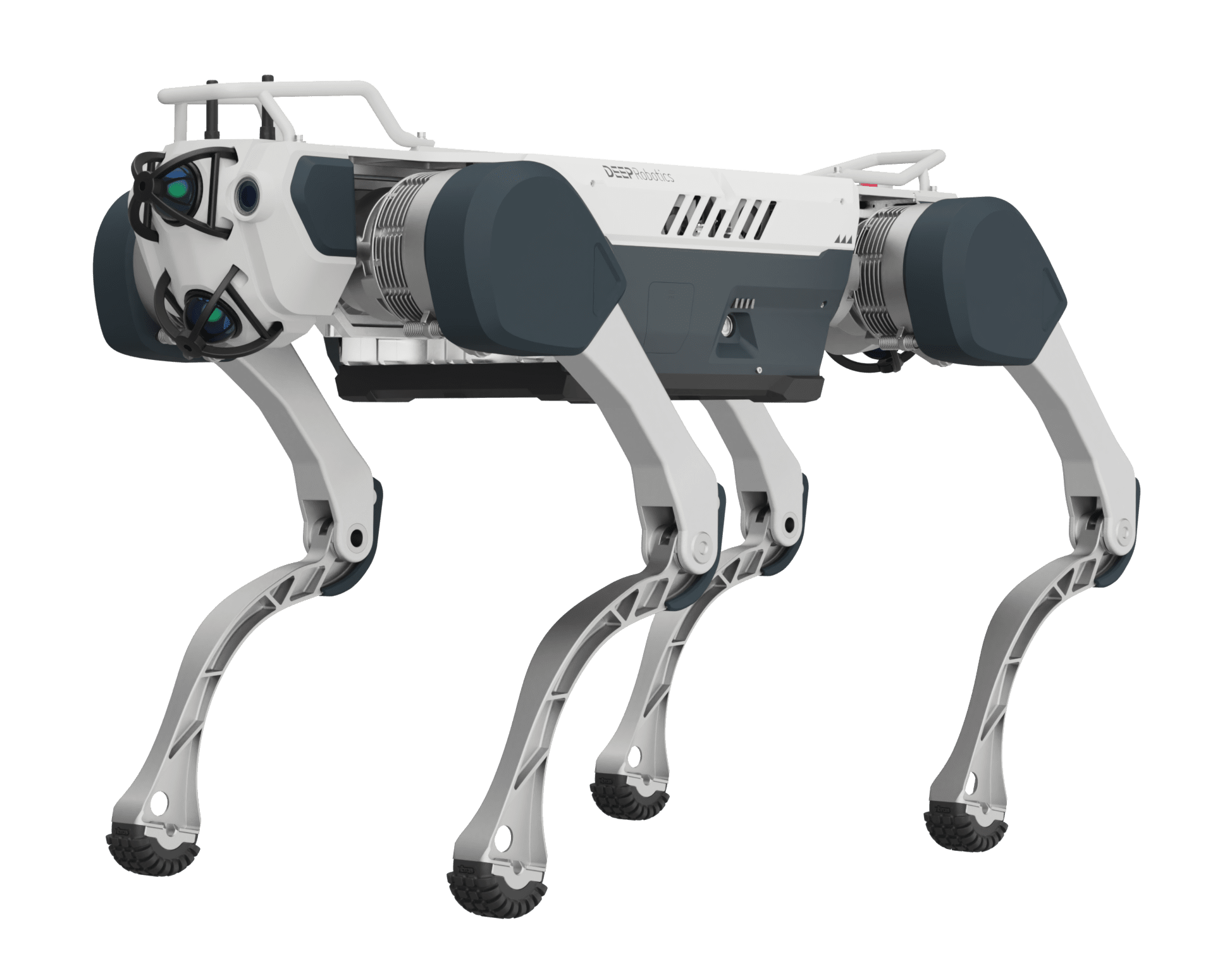 DEEP Robotics X30 quadruped robot for industrial inspection, AI navigation, and all-terrain autonomous mobility
